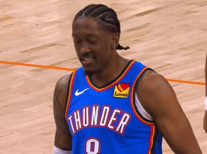 鞏固聯(lián)盟第一！雷霆27分大勝太陽 杰倫前11中11傷退28分